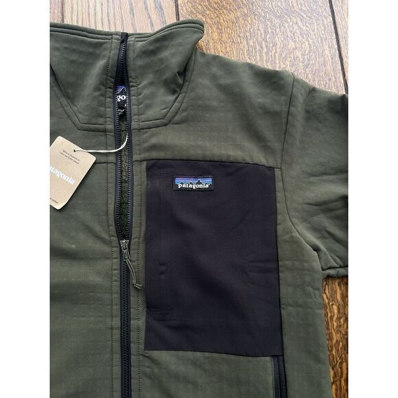 Patagonia Men's R2 TechFace Jacket Pine Needle Green NWT Size XL - Picture 2 of 8